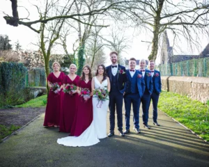 Joanna and Benn at their Loughrea Hotel wedding